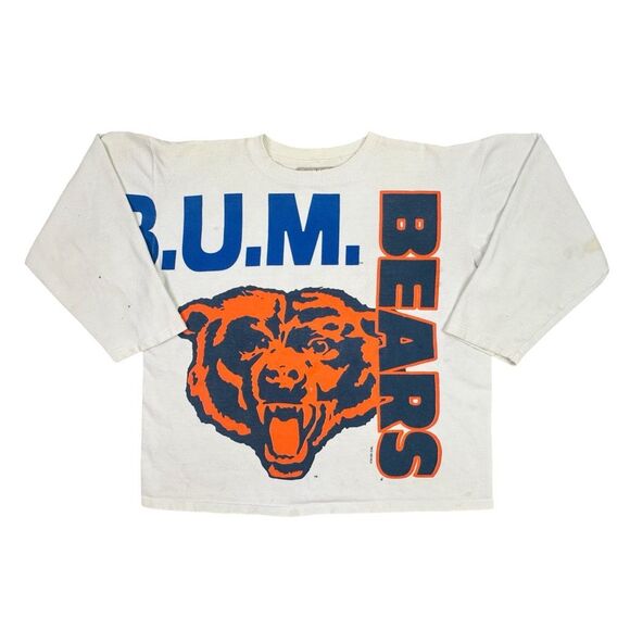 Vintage B.U.M. Equipment 1993 B.U.M. Bears Crew Neck Sweatshirt - Size Large - Picture 1 of 12